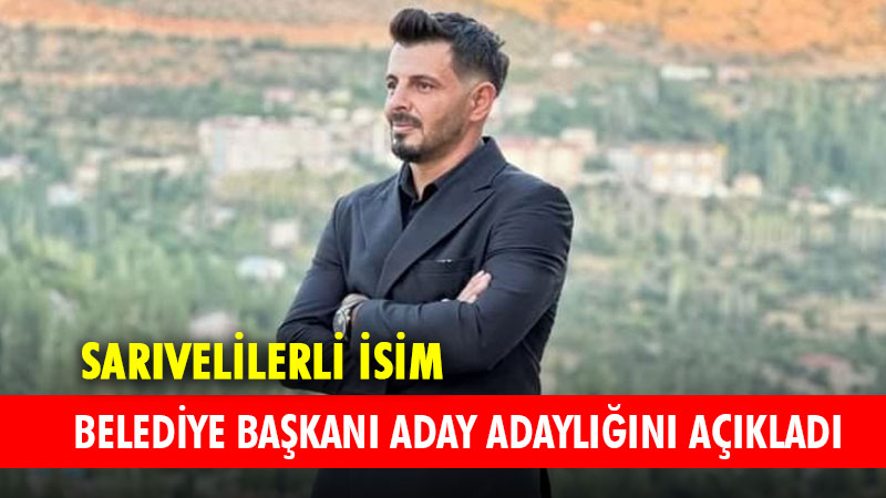 2024 yerel seçimler için geri sayım sürerken Sarıveliler Belediye Başkanlığı