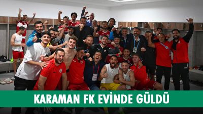 TFF 2. Lig Kırmızı Grup 12. haftasında Karaman FK sahasında