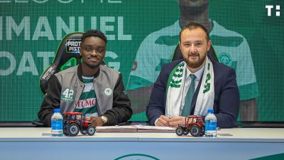 TÜMOSAN Konyaspor, orta saha oyuncusu Emmanuel Boateng ile 2.5 yıllık