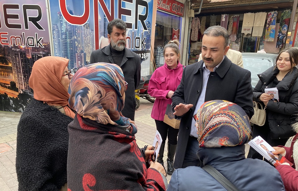 Büyük Birlik Partisi Karaman Belediye Başkan Adayı Mesut Soyfidan, yaptığı