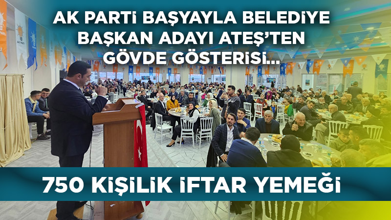 AK Parti Başyayla Belediye Başkan Adayı Abdülkadir Ateş, seçim çalışmaları