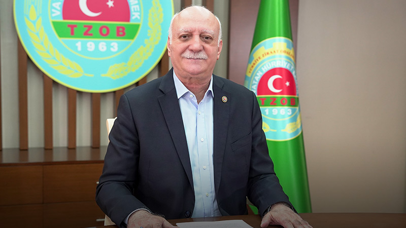 Türkiye Ziraat Odaları Birliği (TZOB) Genel Başkanı Şemsi Bayraktar, ülkemizde