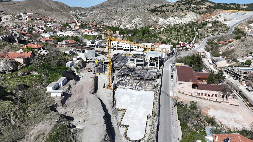 Konya'DA Selçuklu Belediyesi tarafından Sille Mahallesi’ne kazandırılacak olan “Kapalı Otopark,
