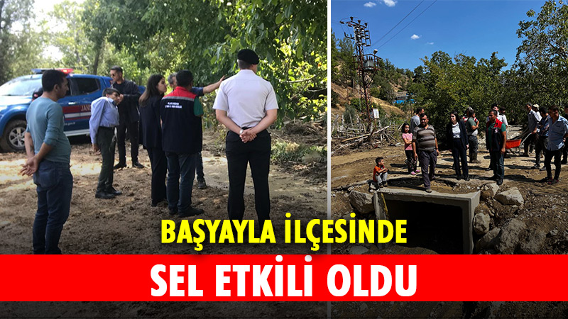 Karaman'ın Başyayla ilçesinde geçtiğimiz günlerde sel etkili oldu. Selin vurduğu