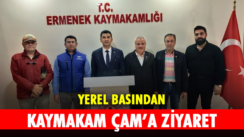 Ermenek’in yeni Kaymakamı Uğur Muzaffer Çam, görevi devralmasının ardından ilçedeki