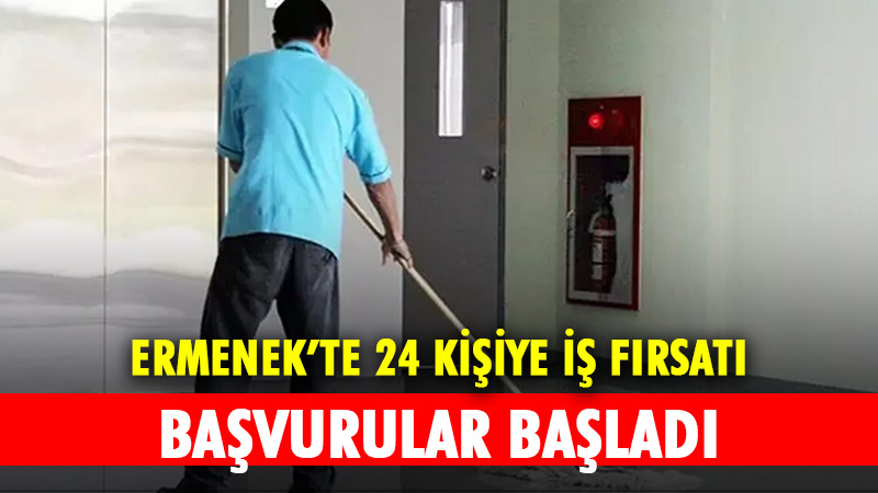 Ermenek İlçe Milli Eğitim Müdürlüğü bünyesinde görevlendirilmek üzere 24 personel